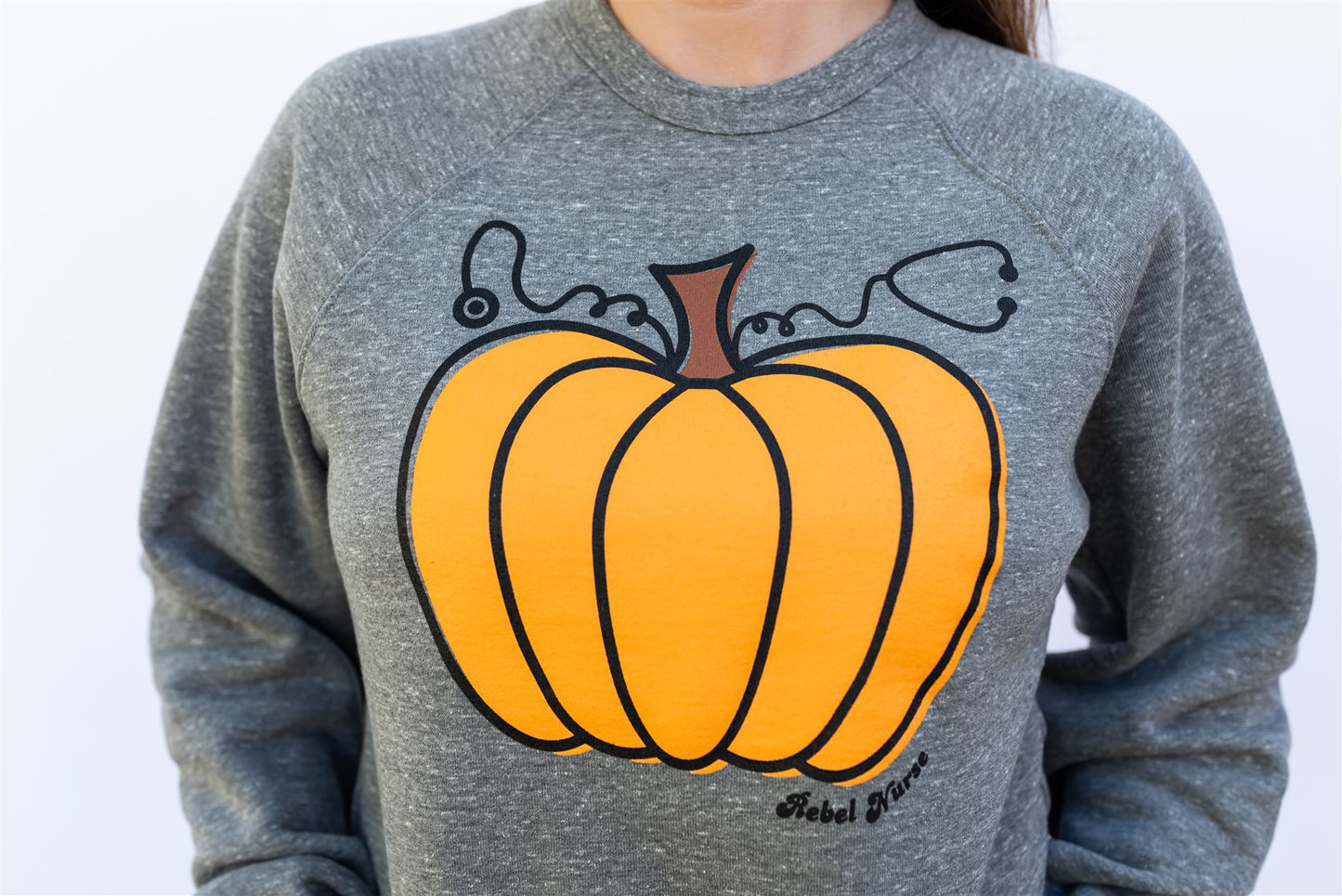 Pumpkin Stethoscope Sweatshirt