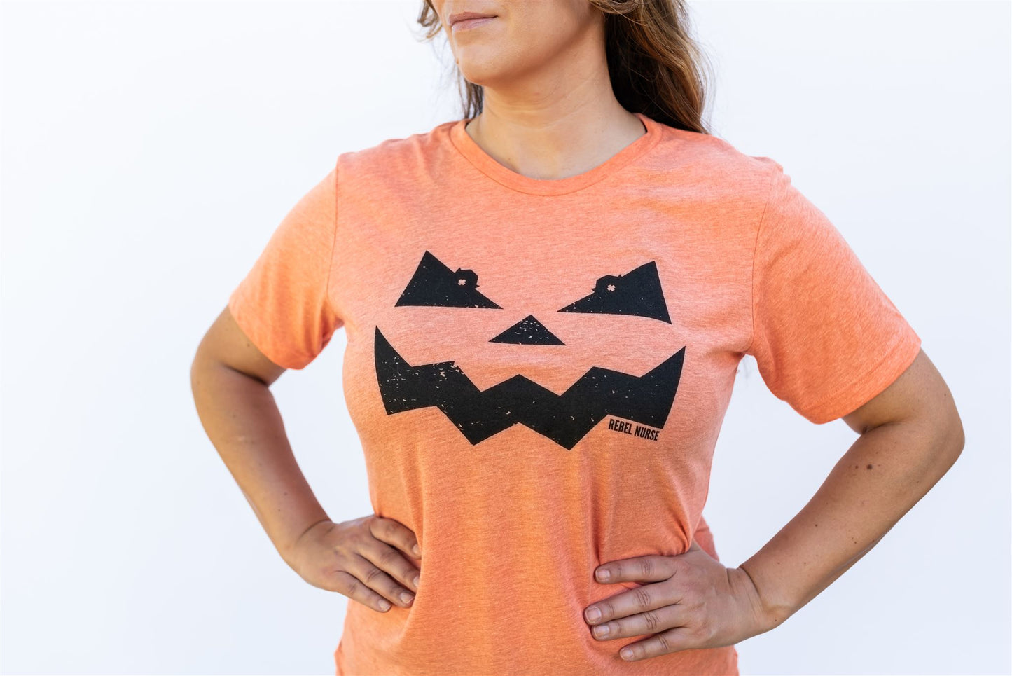 Jack-o-lantern V-Neck T-shirt