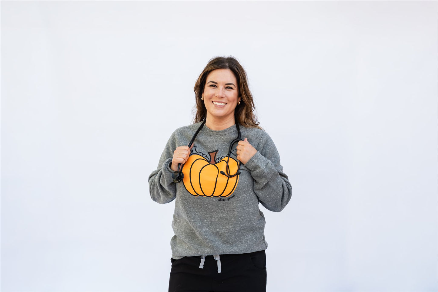 Pumpkin Stethoscope Sweatshirt