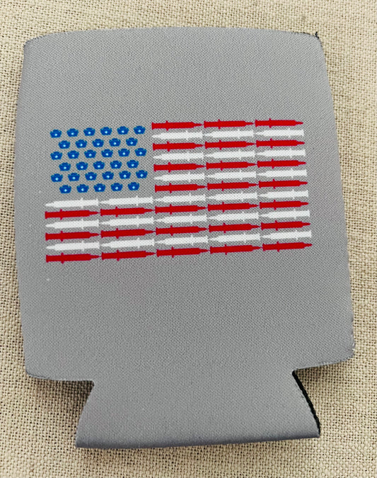 Nurse USA Flag Coozie