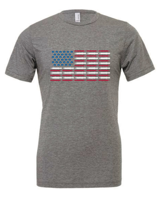 Nurse American Flag T-shirt